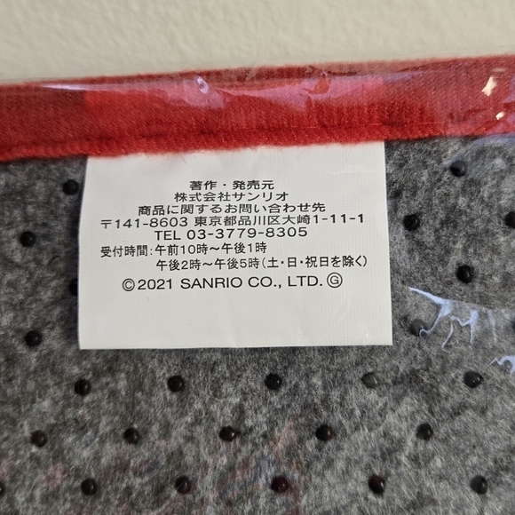 Sanrio Hello Kitty and Charmmy Kitty Floor Mat Rug Pink Red - Picture 7 of 9